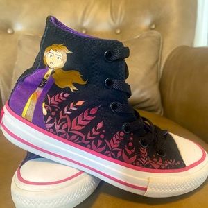 Girls' ❄️Converse Chuck Taylor All Star Disney's Frozen 2 Anna High Top Shoes❄️